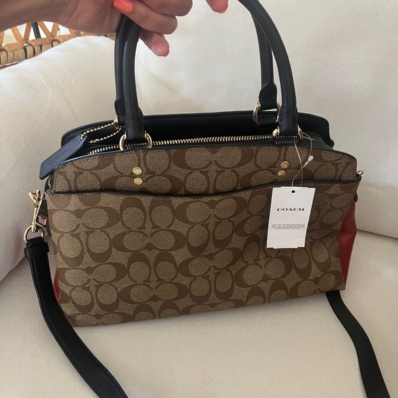 Coach Colorblock Purse (NWT) - Picture 4 of 11